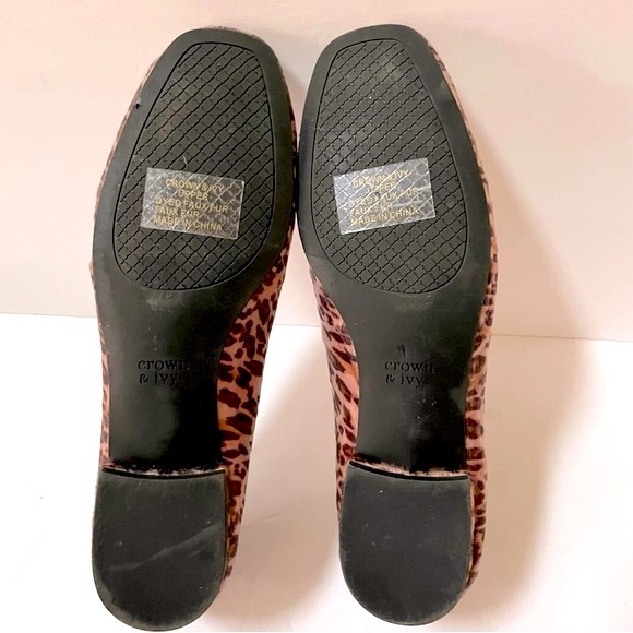 Crown & Ivy Venice Leopard Flats 8.5 - Picture 12 of 12